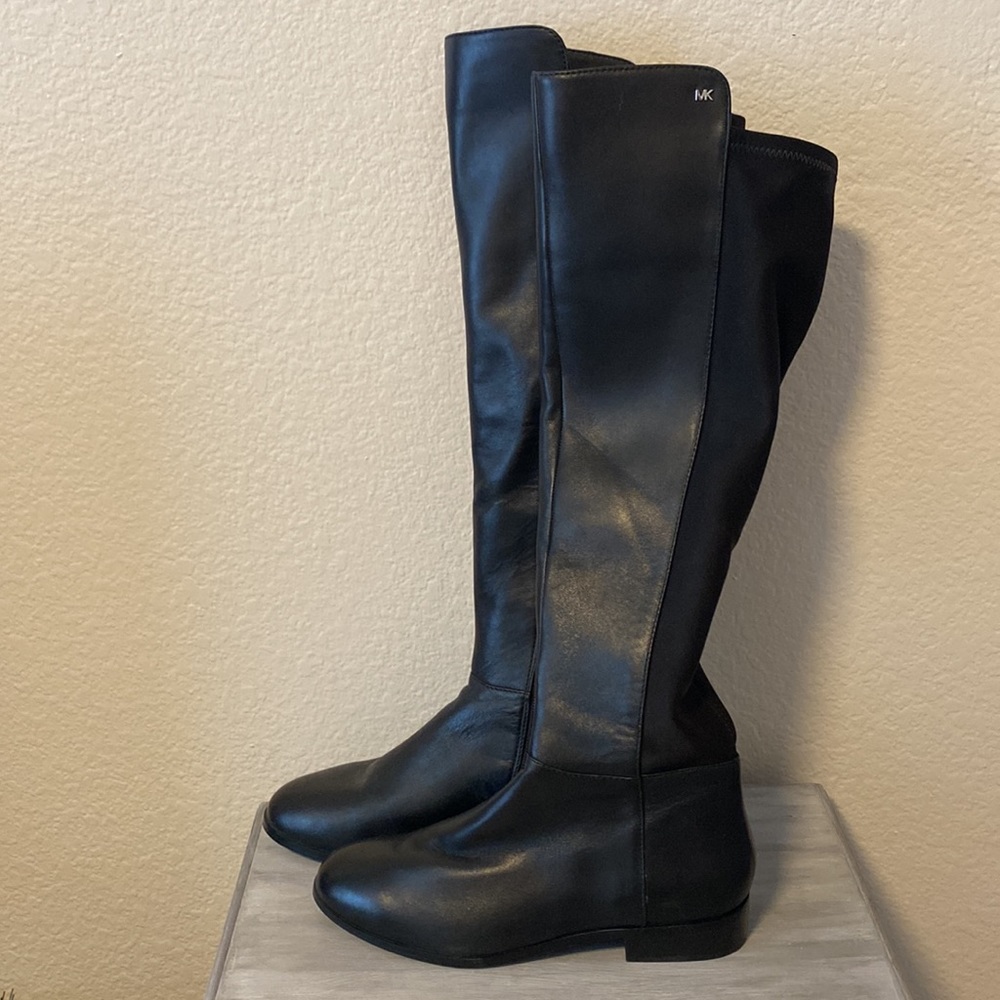 Michael Kors Black Leather boots